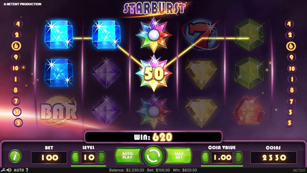 starburst online spil